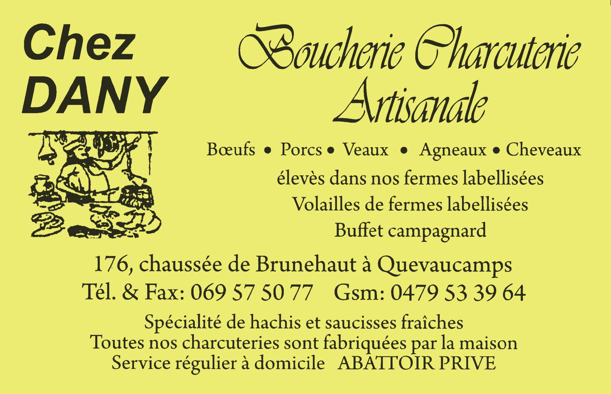 Boucherie Dany et Linda Quevaucamps